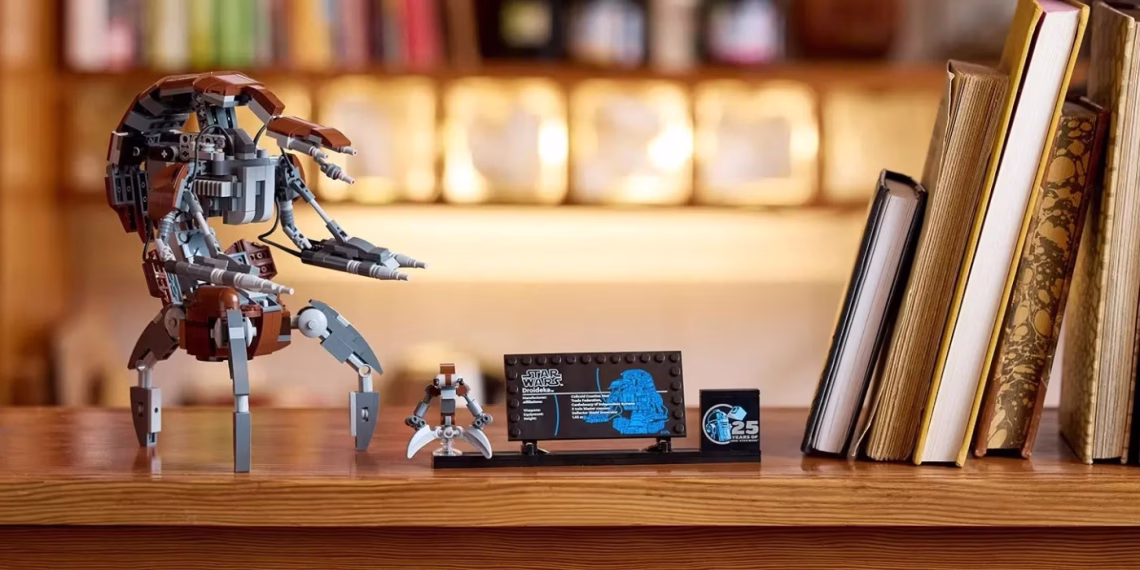 Lego annuncia il Droideka e il diorama della gara di sgusci